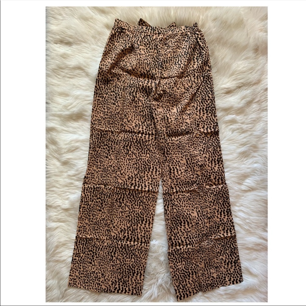 New! ULLA JOHNSON Ivy Cheetah Animal Print PJ Set - Picture 13 of 16